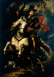 Equestrian Portrait of Gio Carlo Doria
